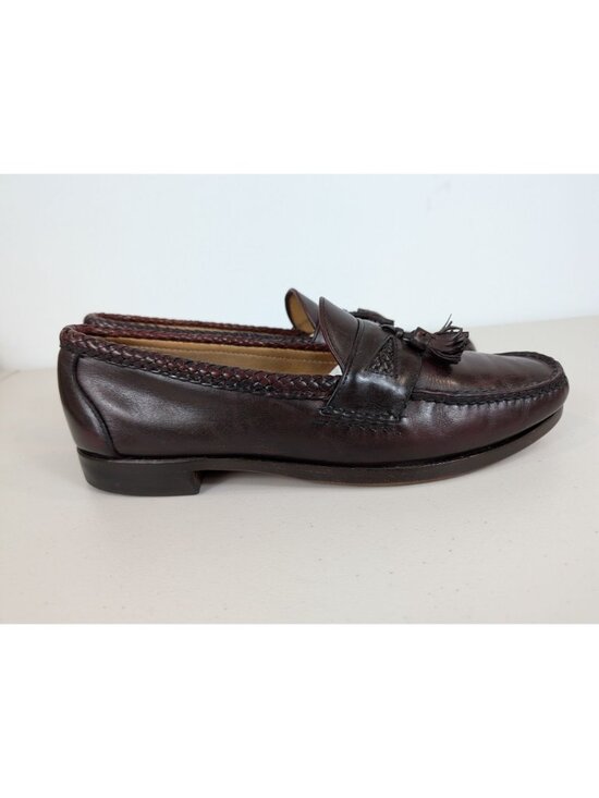 Allen Edmonds Maxfield leather brown loafer\'s men\'s size 12B main image 9